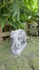 Artikelbild 2 des Artikels “Indra - Kleiner Elefant, nach links gebogen, 46,5cm L | Steinguss “